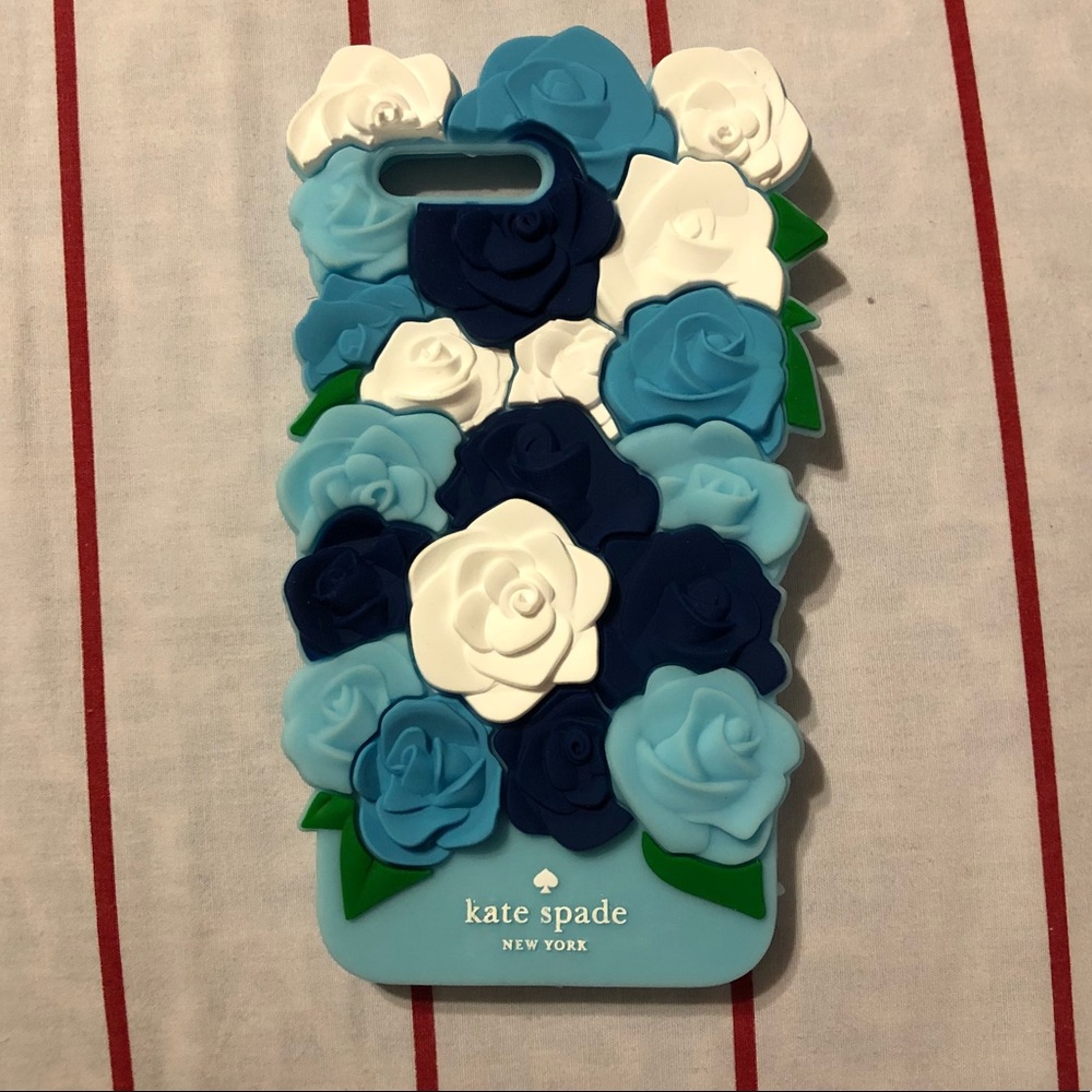 ♠️ Kate Spade Blue Rose Case♠️